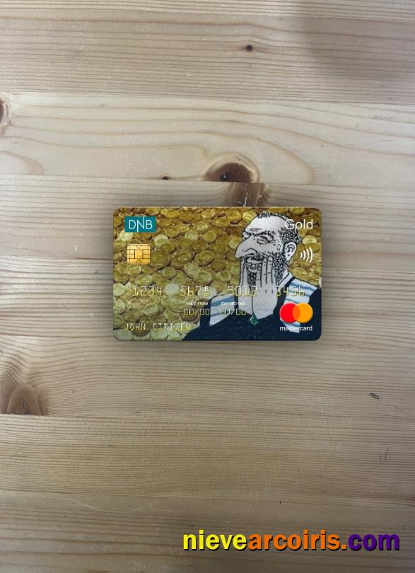 Norway DNB bank mastercard gold photolook